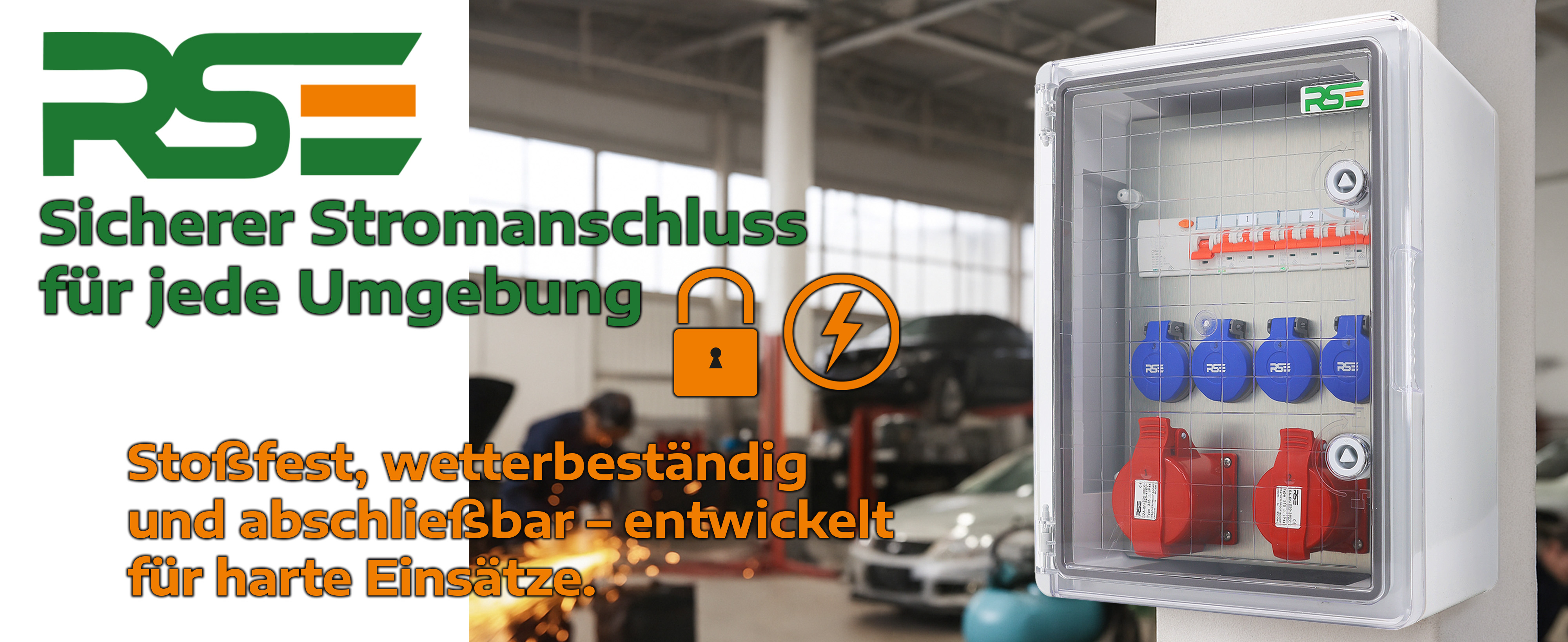 ABS-Verteiler mit Ausstattung – Übersicht