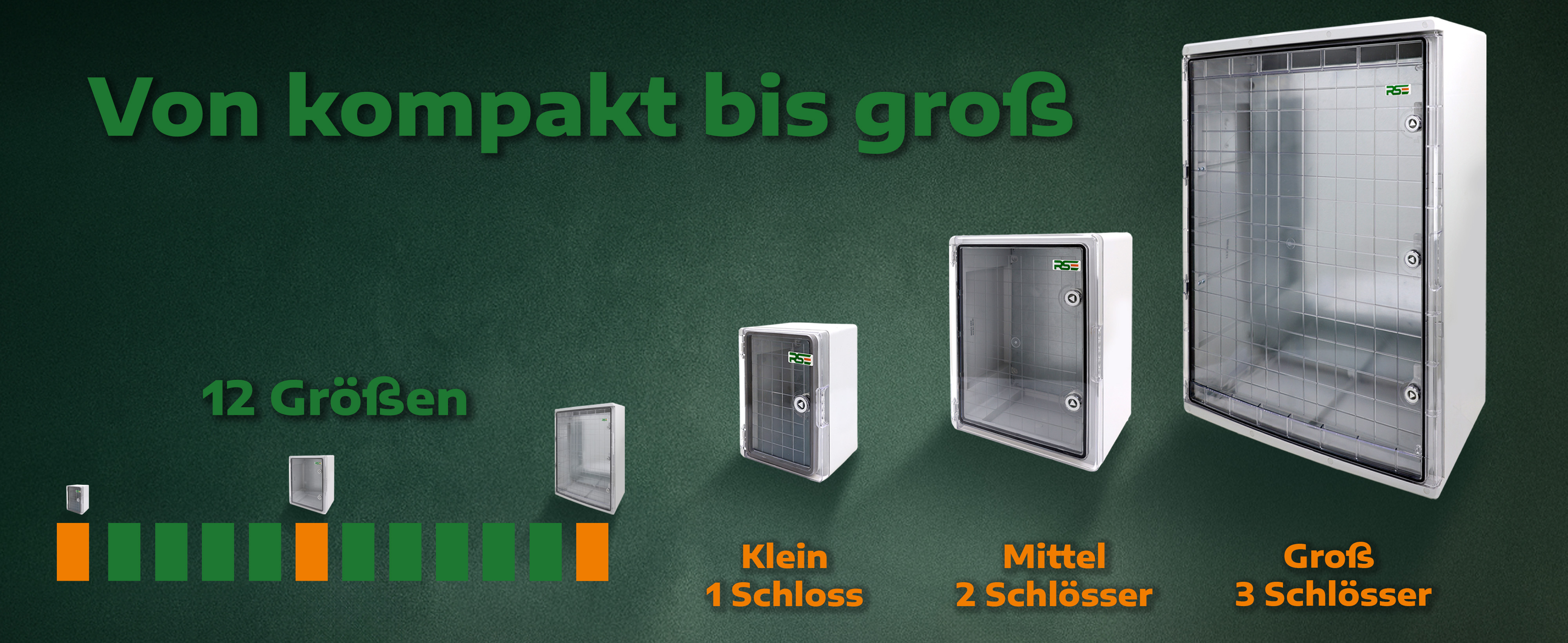 ABS Verteilerkasten Größenübersicht – verschiedene Modelle für Outdoor und Baustromverteiler