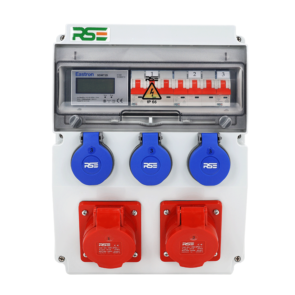 Distributore Di Corrente Da Cantiere 3x16A 2x32A CEE 4x230V - Foto 3